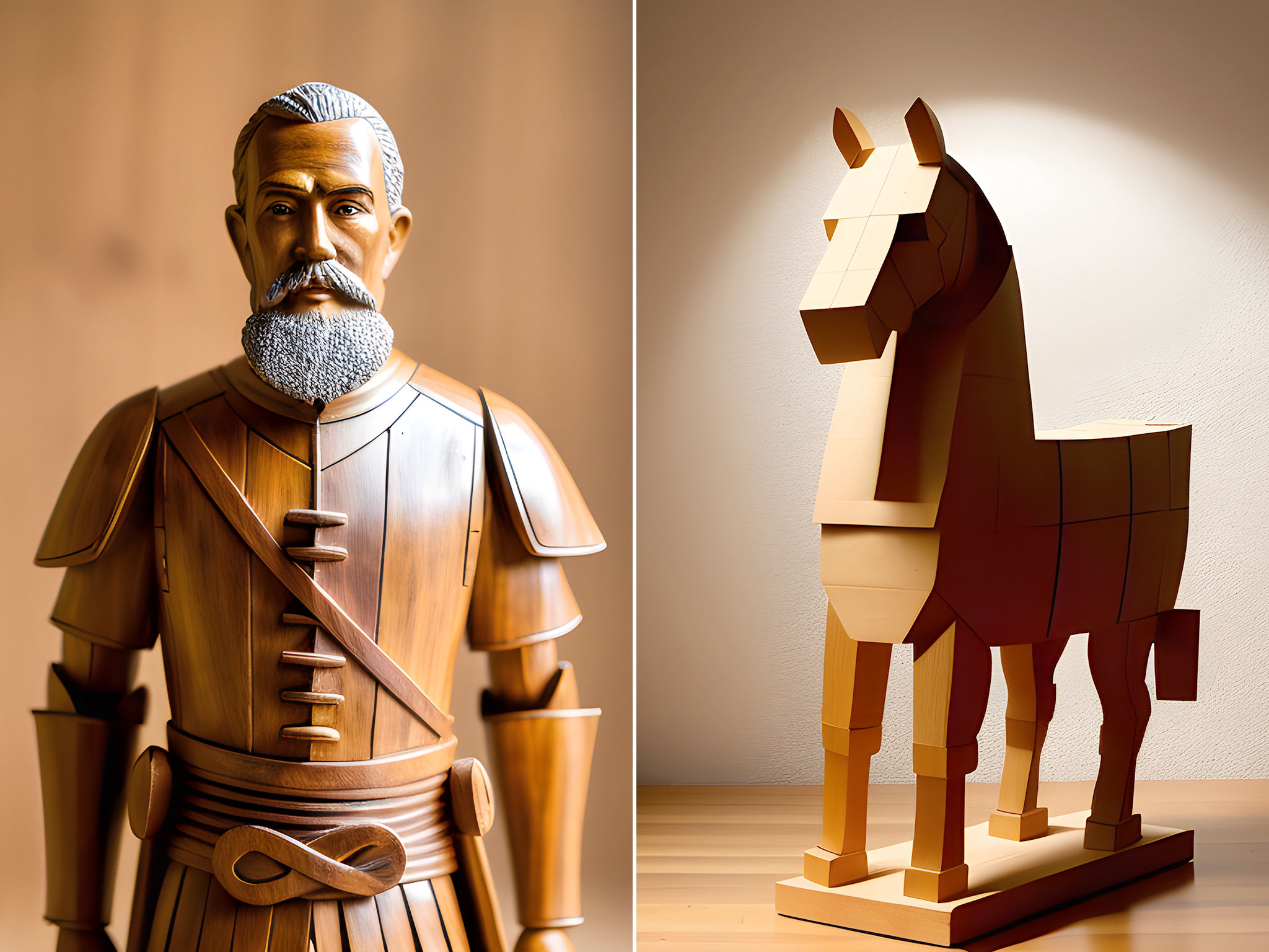 Wooden Figurines - Sculpture
